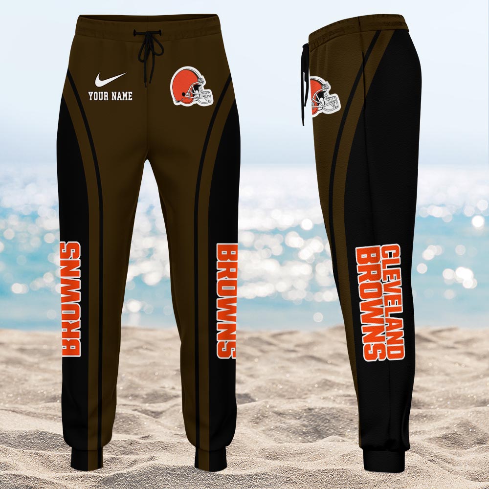 Cleveland Browns NFL-Customized 3D Hoodie And Joggers For Fans This Season TT0214867