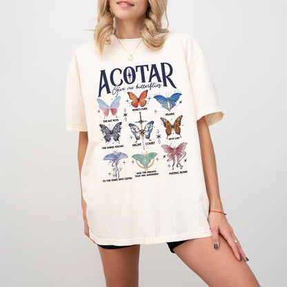 ACOTAR “Give Me Butterflies” Comfort Colors T-Shirt