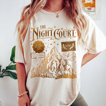 Night Court Comfort Colors T-Shirt – ACOTAR Graphic Tee