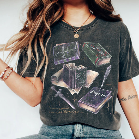 Powerless Book Series Comfort Colors Graphic Tee