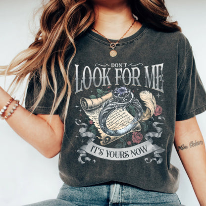 Broken Heart Series “Look for Me” Comfort Colors T-Shirt