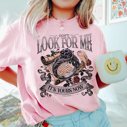 Broken Heart Series “Look for Me” Comfort Colors T-Shirt