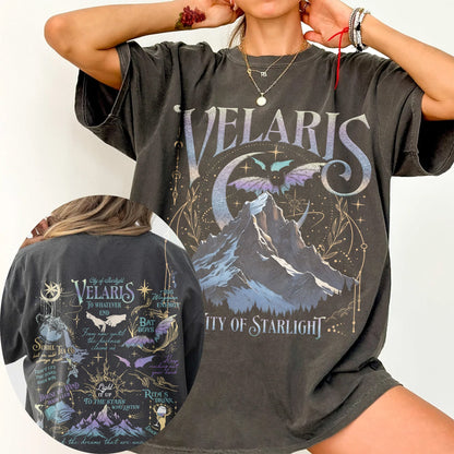 Velaris Comfort Colors T-Shirt – City of Starlight & Bat Boys
