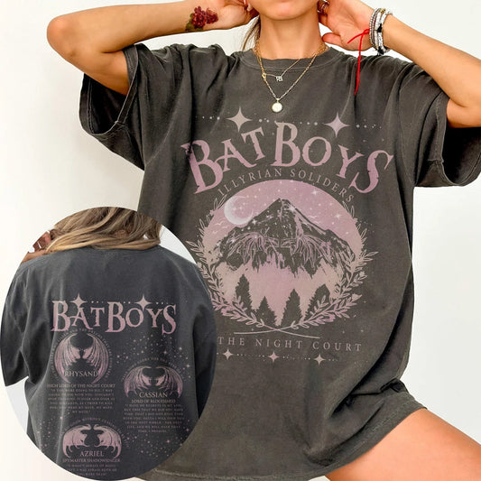 Bat Boys Comfort Colors Tee – Illyrian Soldiers of the Night Court