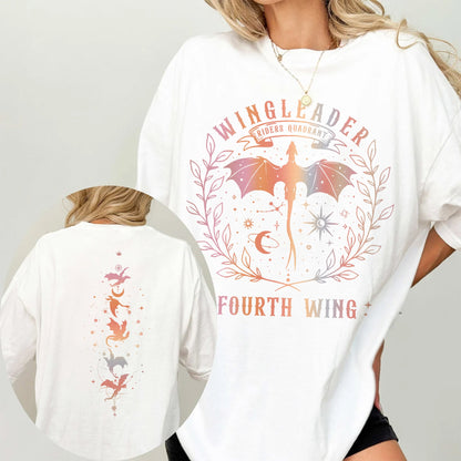 Fourth Wing Comfort Colors T-Shirt – Wingleader Riders Edition