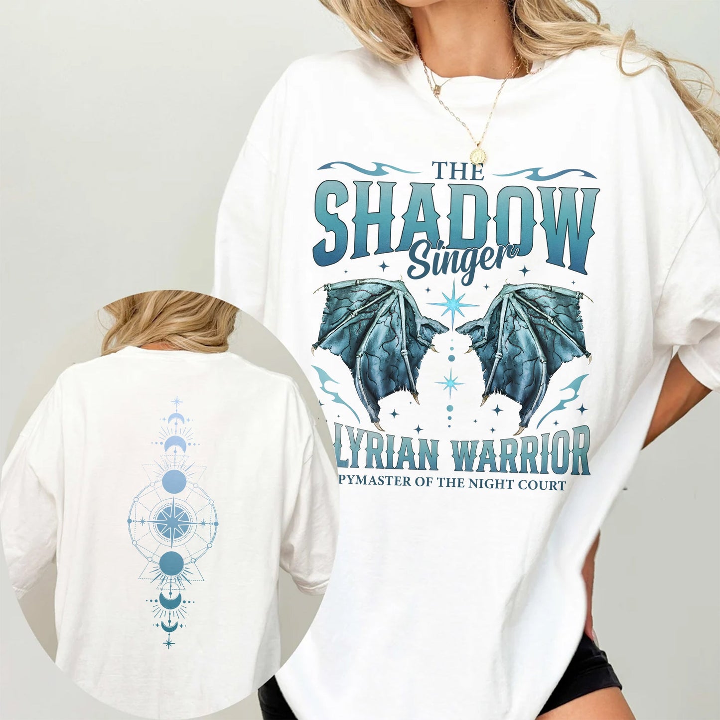 ACOTAR Shadow Singer Comfort Colors T-Shirt – Illyrian Wings