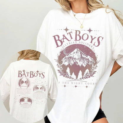 Bat Boys Comfort Colors Tee – Illyrian Soldiers of the Night Court