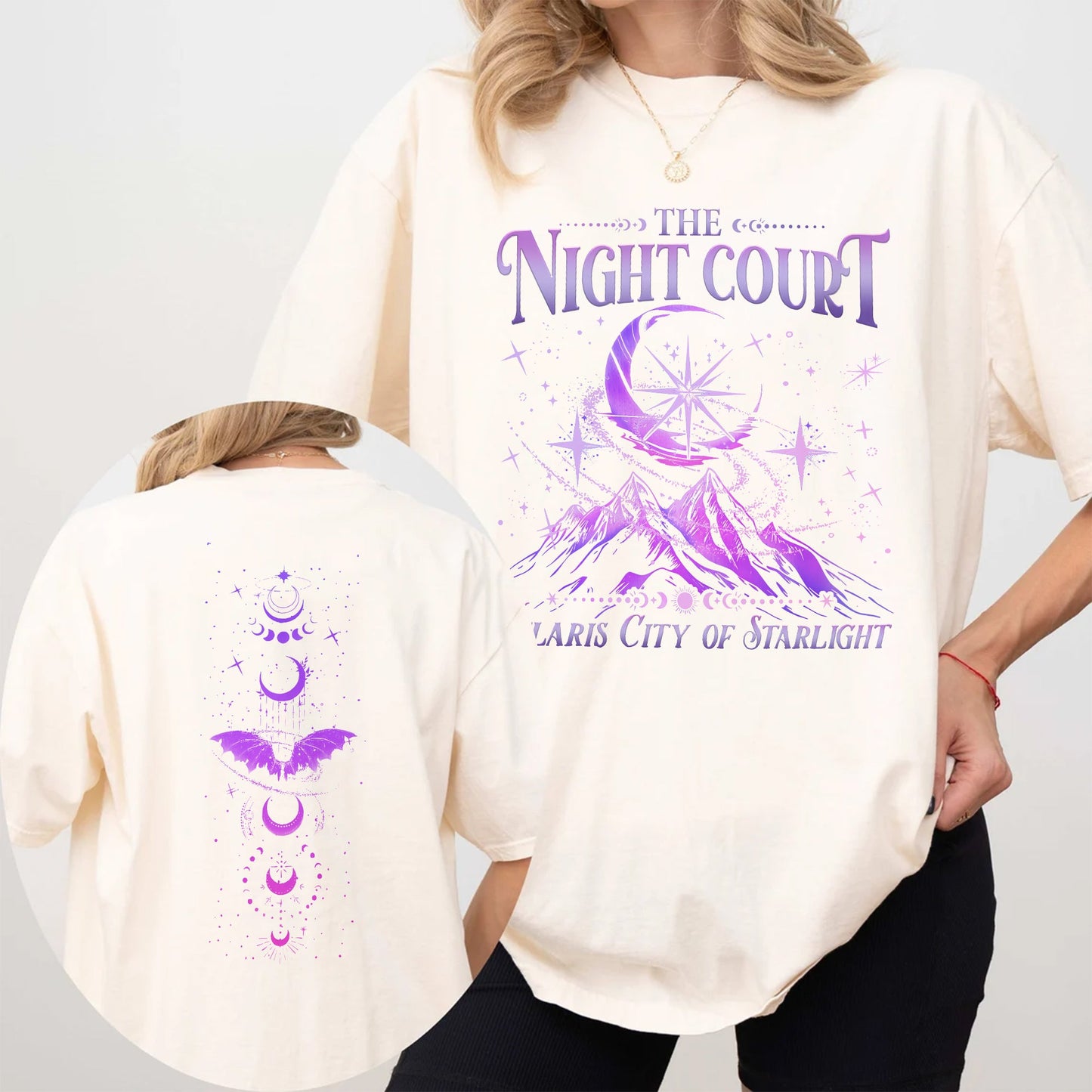 Night Court Comfort Colors T-Shirt – Velaris City of Starlight