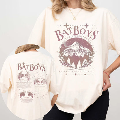 Bat Boys Comfort Colors Tee – Illyrian Soldiers of the Night Court