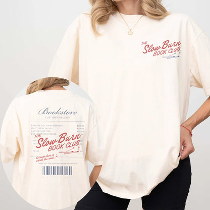 Slow Burn Book Club Comfort Colors Graphic Tee