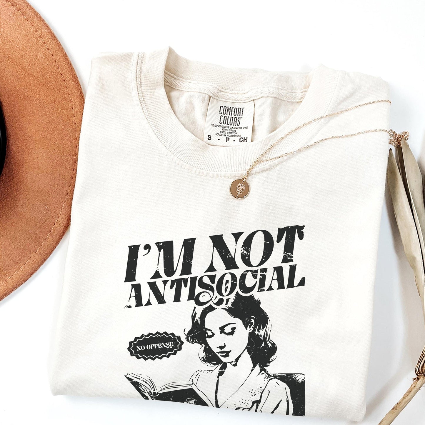 Pro Reading Comfort Colors T-Shirt – Retro Bookish Graphic Tee