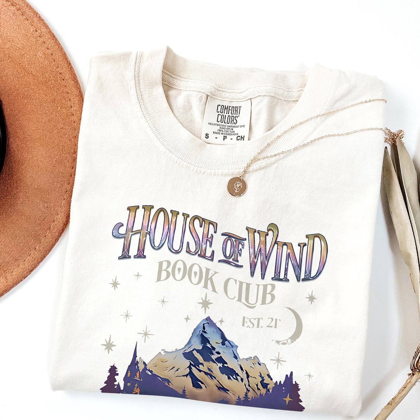 House of Wind Valkyrie Book Club Comfort Colors T-Shirt