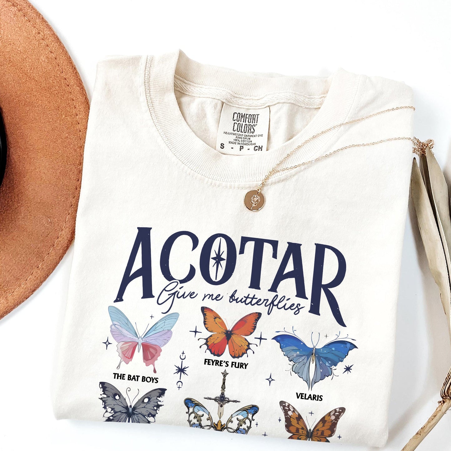 ACOTAR “Give Me Butterflies” Comfort Colors T-Shirt