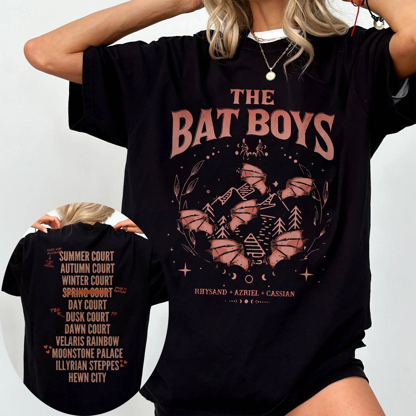 ACOTAR Bat Boys Comfort Colors T-Shirt – Illyrian Warriors