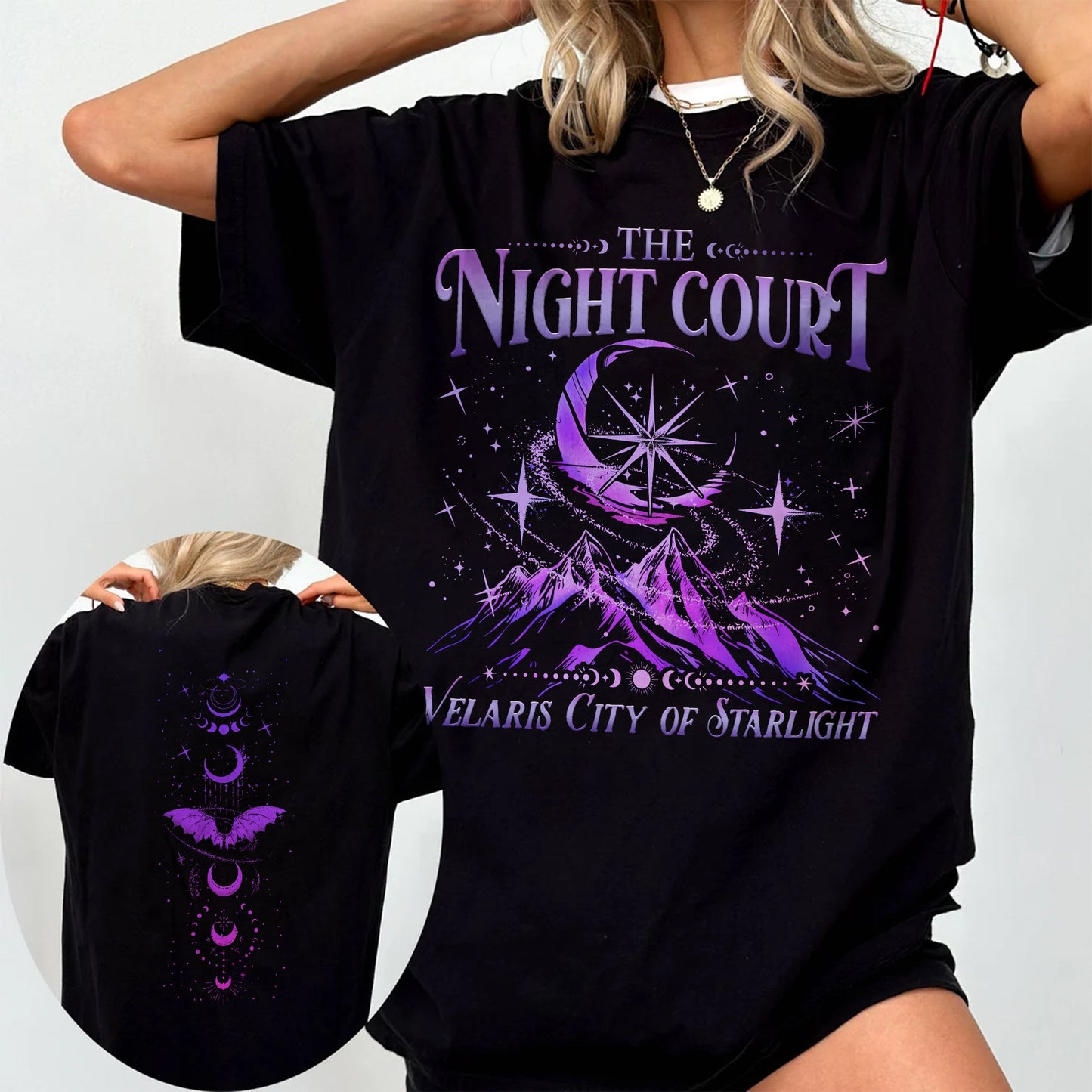 Night Court Comfort Colors T-Shirt – Velaris City of Starlight