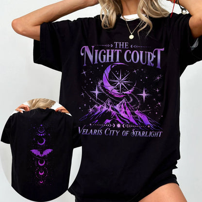 Night Court Comfort Colors T-Shirt – Velaris City of Starlight