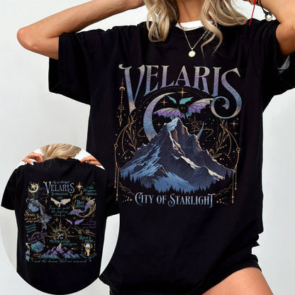 Velaris Comfort Colors T-Shirt – City of Starlight & Bat Boys