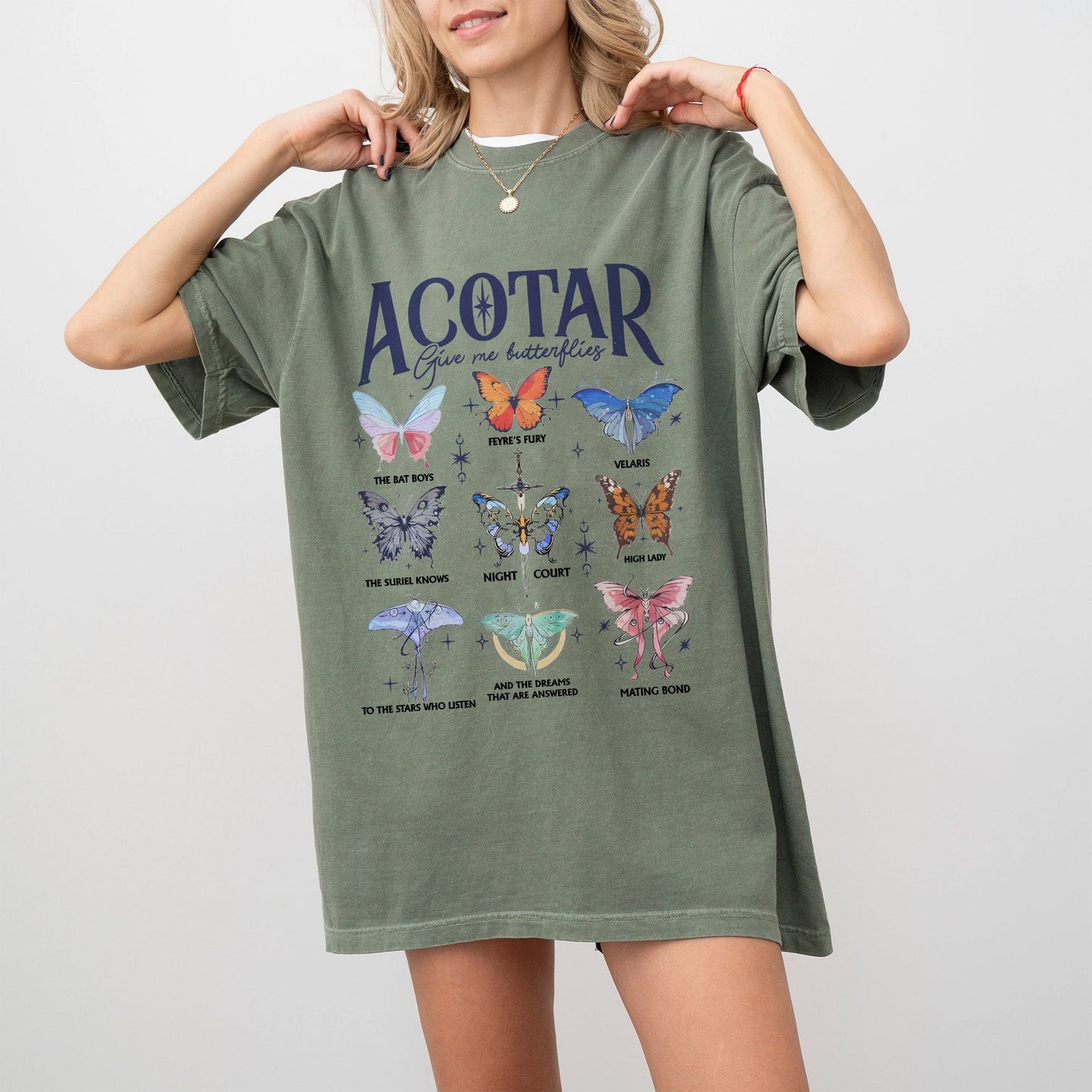 ACOTAR “Give Me Butterflies” Comfort Colors T-Shirt