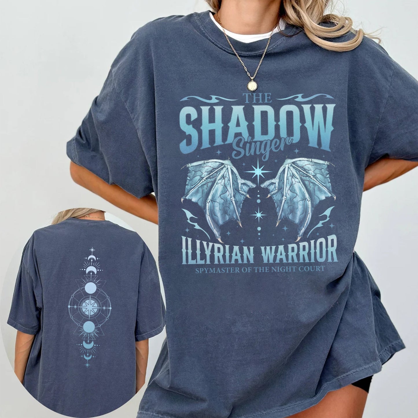 ACOTAR Shadow Singer Comfort Colors T-Shirt – Illyrian Wings