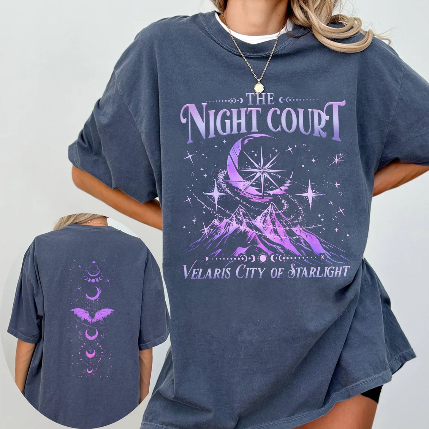 Night Court Comfort Colors T-Shirt – Velaris City of Starlight