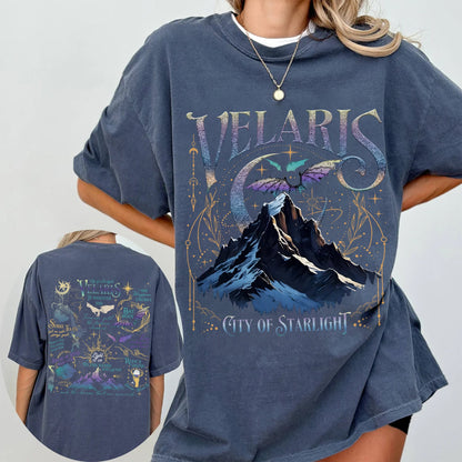 Velaris Comfort Colors T-Shirt – City of Starlight & Bat Boys