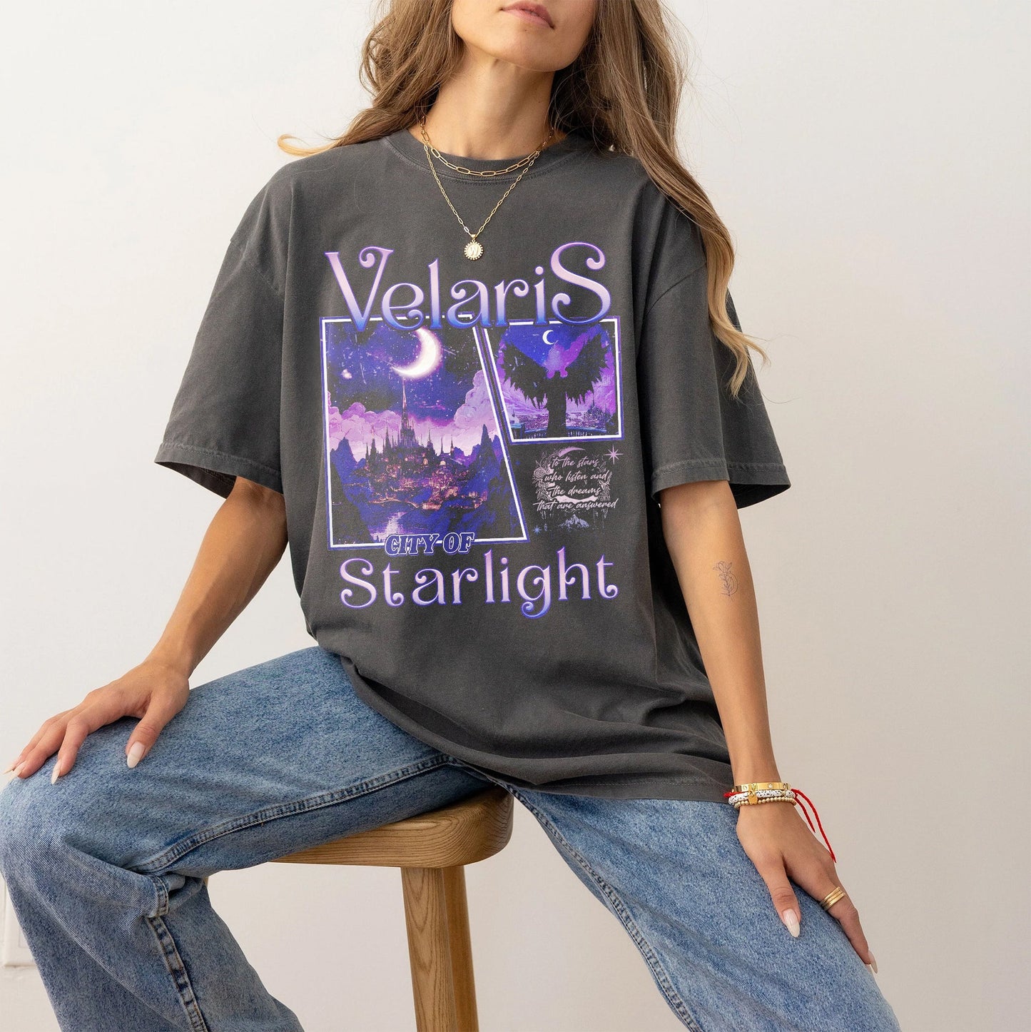 Velaris City of Starlight Comfort Colors T-Shirt
