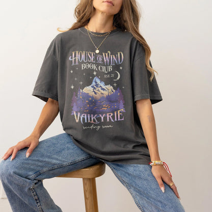 House of Wind Valkyrie Book Club Comfort Colors T-Shirt