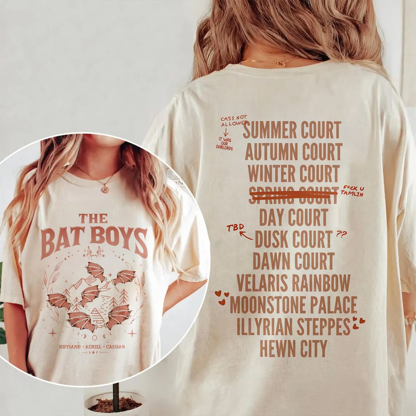 ACOTAR Bat Boys Comfort Colors T-Shirt – Illyrian Warriors