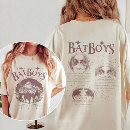 Bat Boys Comfort Colors Tee – Illyrian Soldiers of the Night Court