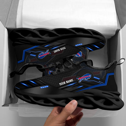 Buffalo Bills Black Clunky Sneaker Custom Name, Sport Team Shoes, Sport Gifts For Fan ETRG-03311527