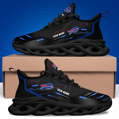 Buffalo Bills Black Clunky Sneaker Custom Name, Sport Team Shoes, Sport Gifts For Fan ETRG-03311527
