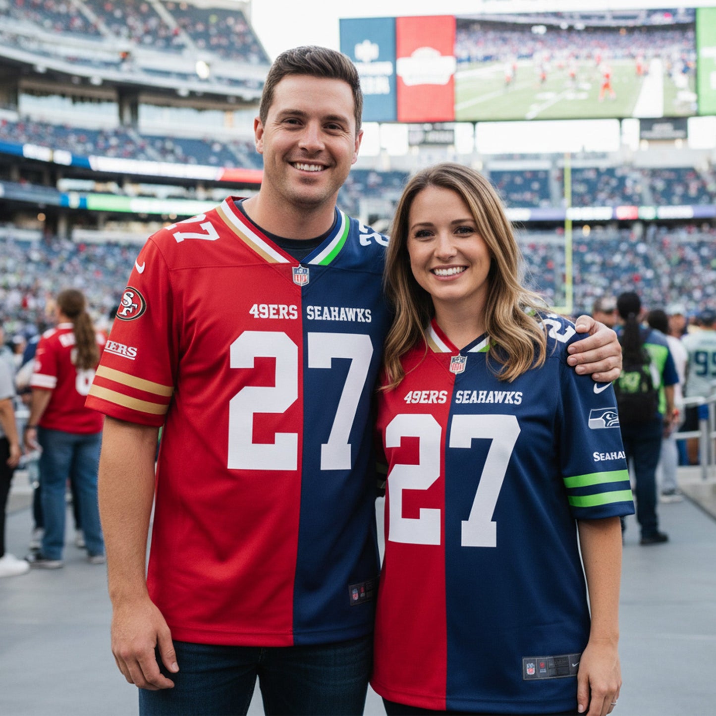 Arizona Cardinals House Divided Vneck Football Jersey Custom Name, Number And Team, Sport Jerseys, Sport Gifts ETRG-09293762