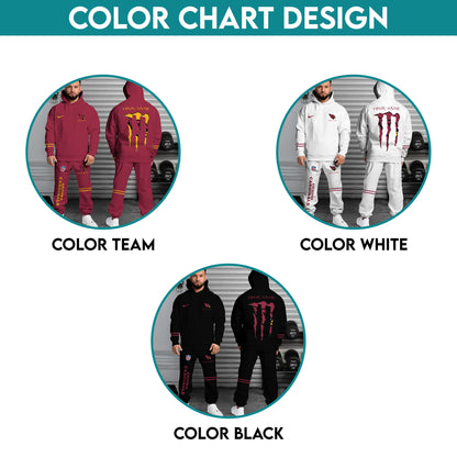 Arizona Cardinals Combo Custom Hoodie And Sweatpants, Gift For Sport Fans ETRG-62589