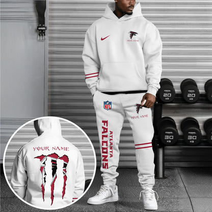 Atlanta Falcons Combo Custom Hoodie And Sweatpants, Gift For Sport Fans ETRG-62589