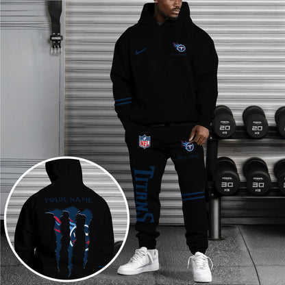 Tennessee Titans Combo Custom Hoodie And Sweatpants, Gift For Sport Fans ETRG-62589