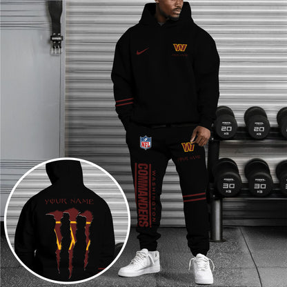 Washington Commanders Combo Custom Hoodie And Sweatpants, Gift For Sport Fans ETRG-62589
