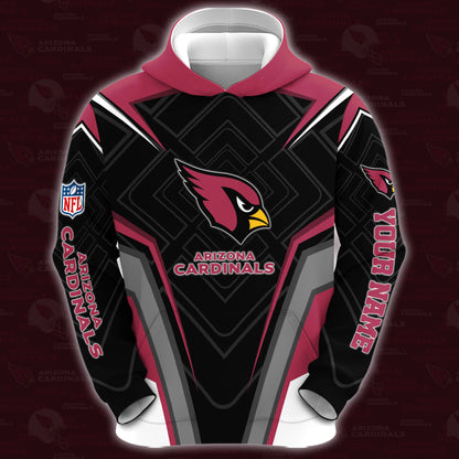 Arizona Cardinals Combo Hoodie And Sweatpants Custom Your Name, Sport Hoodie Sweatpants Set, Sport Gifts For Fans ETRG-62591