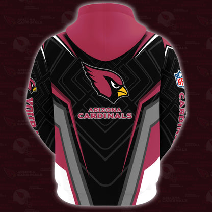 Arizona Cardinals Combo Hoodie And Sweatpants Custom Your Name, Sport Hoodie Sweatpants Set, Sport Gifts For Fans ETRG-62591