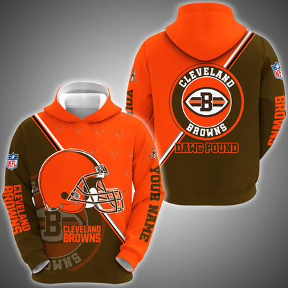 Cleveland Browns Combo Hoodie And Sweatpants Custom Your Name, Sport Clothings, Sport Gifts ETRG-62940