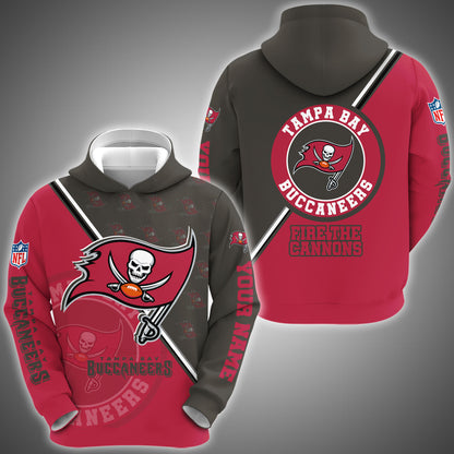 Tampa Bay Buccaneers Combo Hoodie And Sweatpants Custom Your Name, Sport Clothings, Sport Gifts ETRG-62940