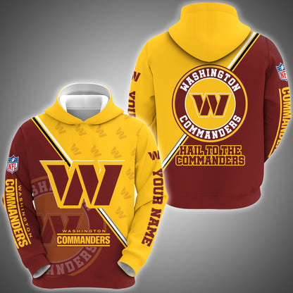 Washington Commanders Combo Hoodie And Sweatpants Custom Your Name, Sport Clothings, Sport Gifts ETRG-62940
