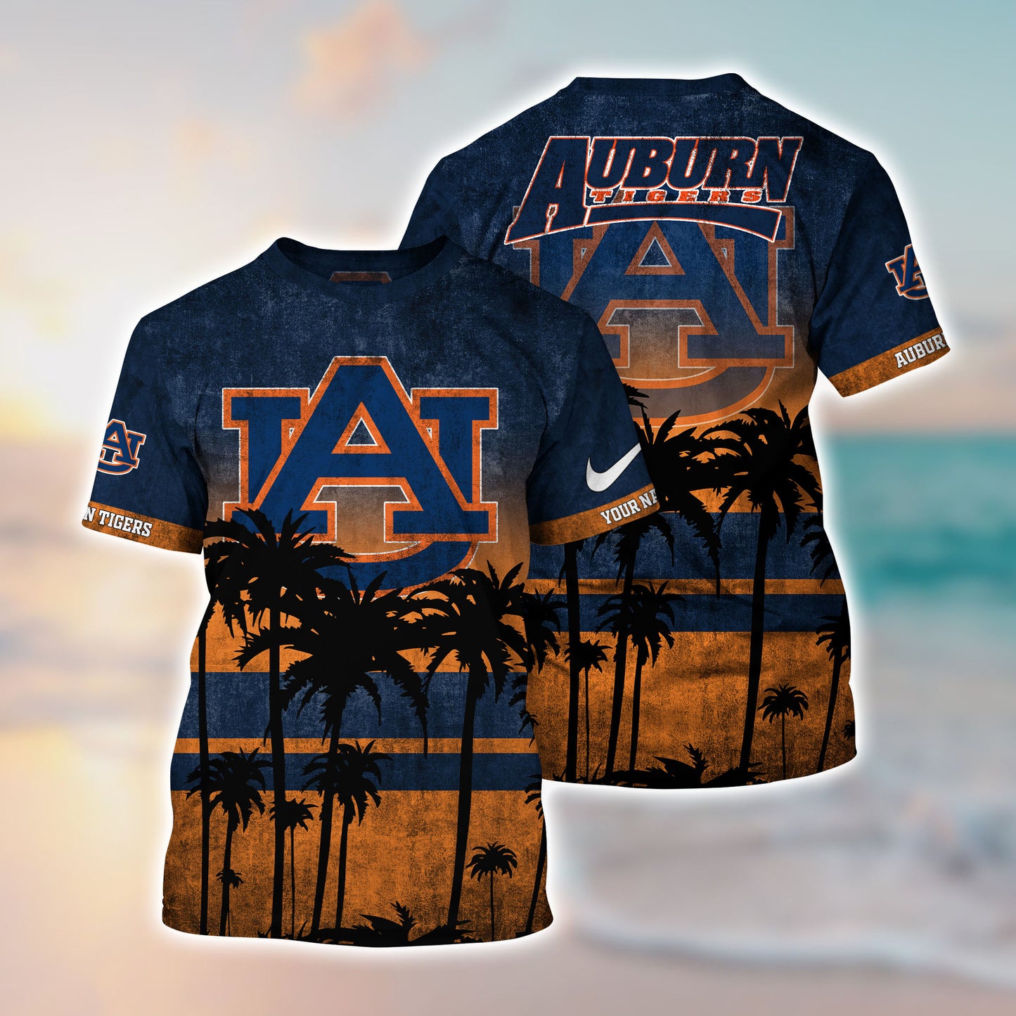 Auburn Tigers NCAA1-Hawaiian Customize Trending New Season T0108364