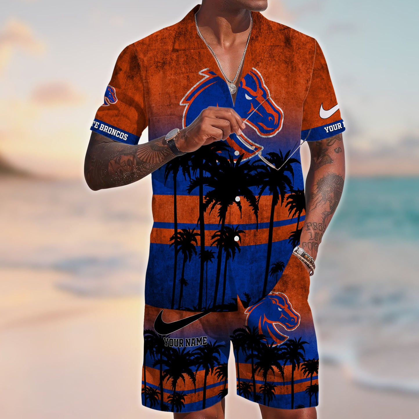 Boise State Broncos NCAA1-Hawaiian Customize Trending New Season T0108364