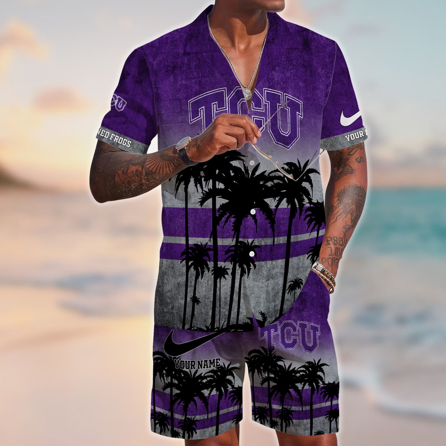 TCU Horned Frogs NCAA1-Hawaiian Customize Trending New Season T0108364