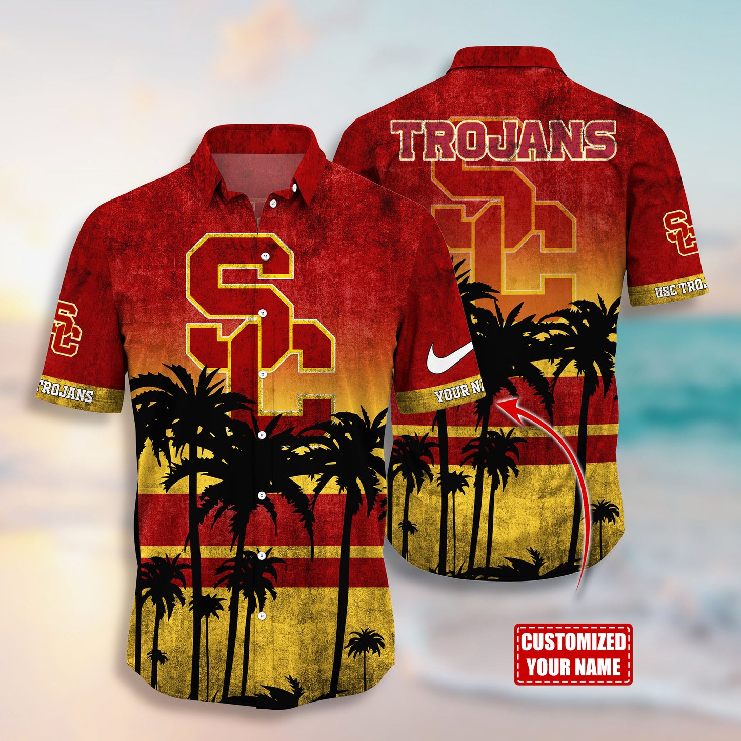 USC Trojans NCAA1-Hawaiian Customize Trending New Season T0108364