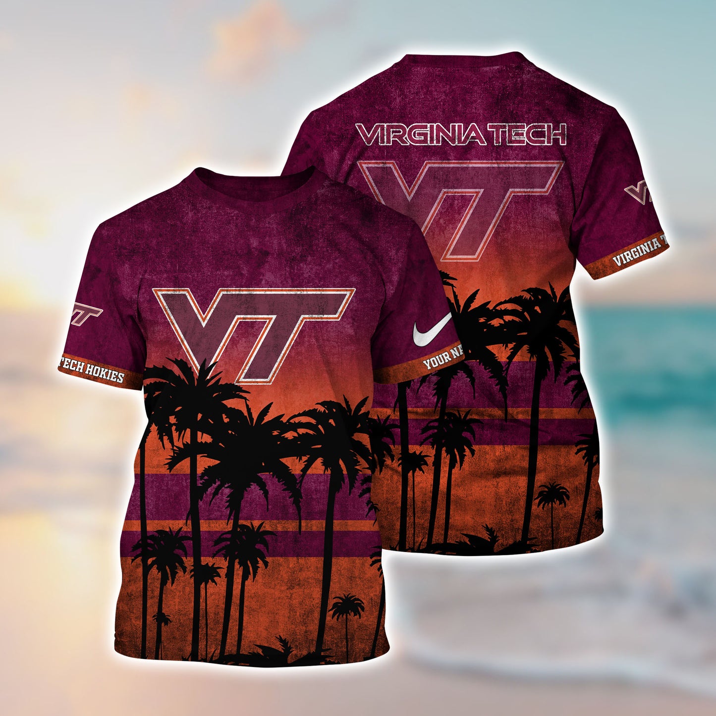 Virginia Tech Hokies NCAA1-Hawaiian Customize Trending New Season T0108364