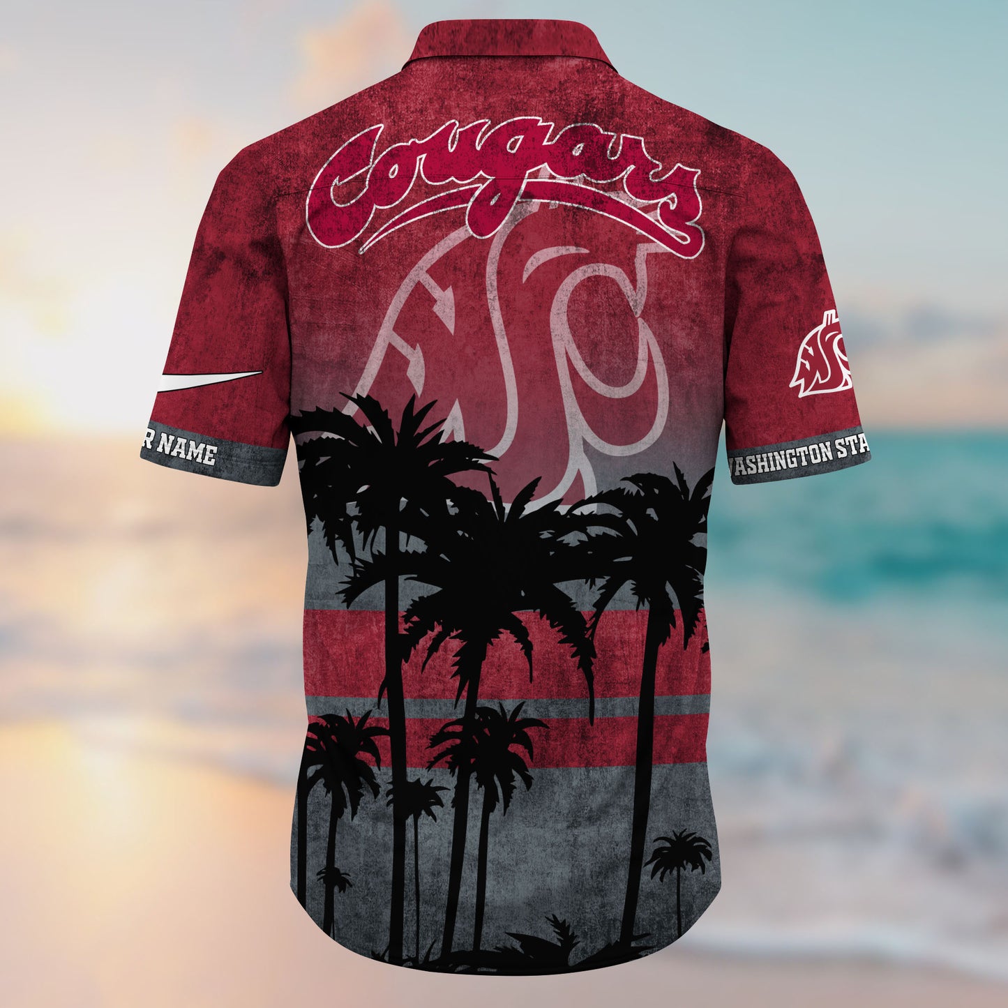 Washington State Cougars NCAA1-Hawaiian Customize Trending New Season T0108364