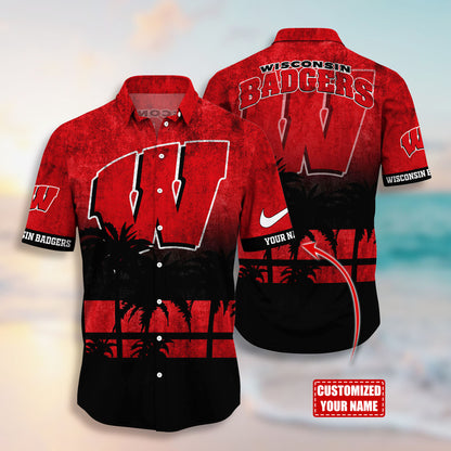 Wisconsin Badgers NCAA1-Hawaiian Customize Trending New Season T0108364