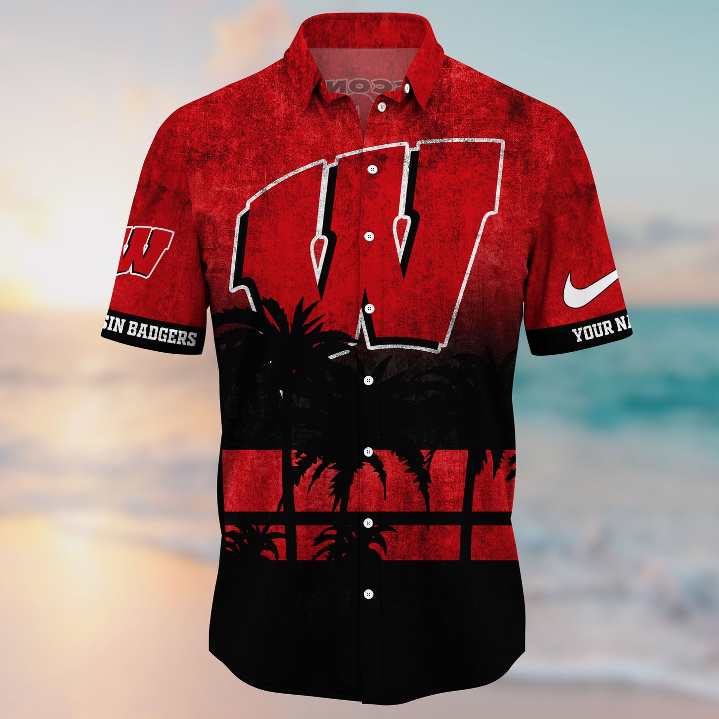 Wisconsin Badgers NCAA1-Hawaiian Customize Trending New Season T0108364