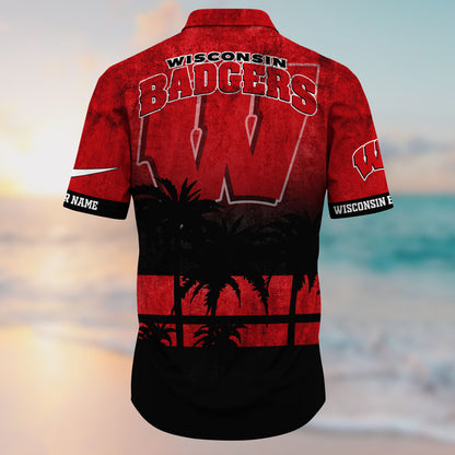 Wisconsin Badgers NCAA1-Hawaiian Customize Trending New Season T0108364